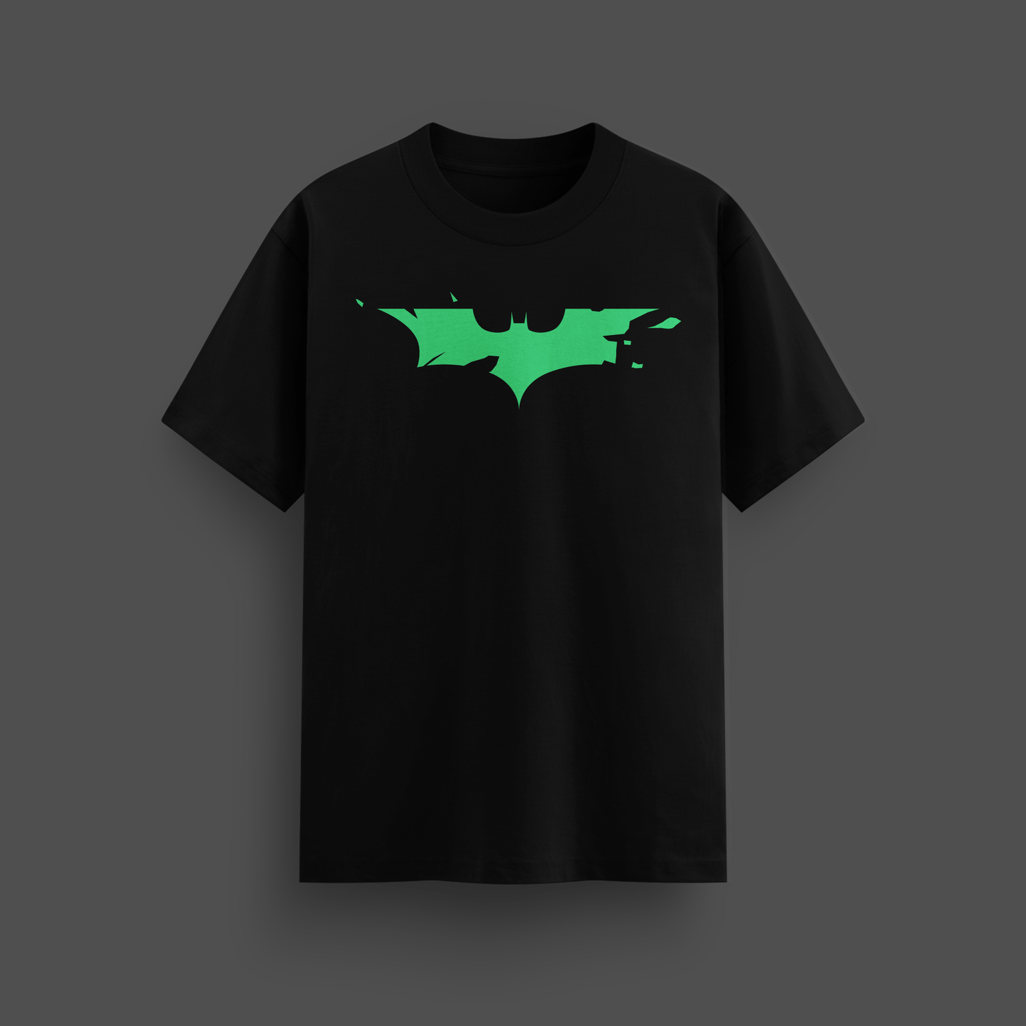 Batman Oversized T-Shirt | Glow - in - the - Dark |Urban Streetwear - Mythic Wear
