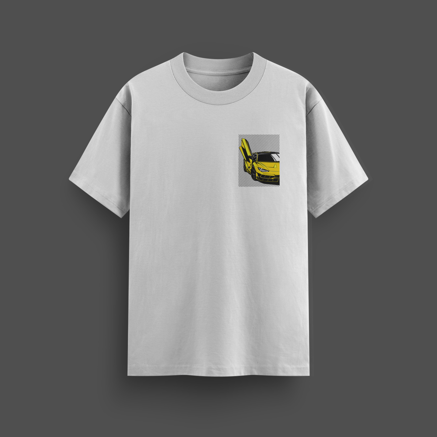 Lamborghini Supercar T-Shirt | Car Oversized Tee | Urban Streetwear - Mythic Wear
