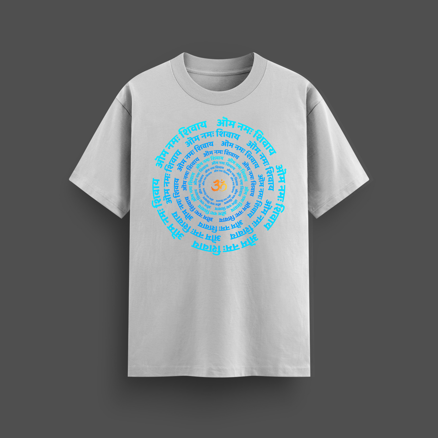 Shiva Terry Oversized T-Shirt | Om Namah Shivaya Design | Mythicwear