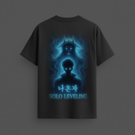 Solo Levling Oversized T-Shirt | Solo Leveling Inspired Anime Tee | Mythicwear Exclusive
