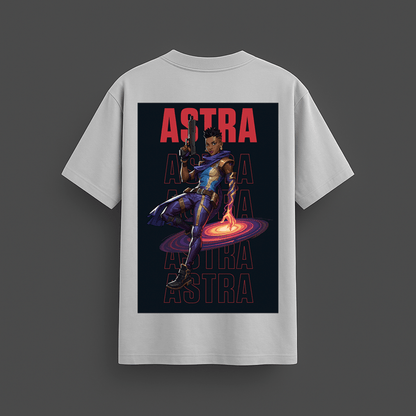 Astra Valorant T-shirt - Oversized Terry Shirt - Mythic Wear