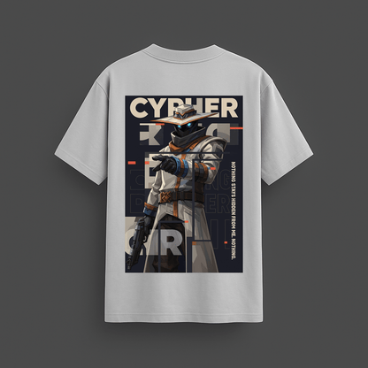 Cypher Valorant T-shirt - Oversized Terry Shirt - Mythic Wear