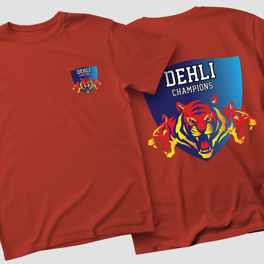 Delhi Capitals (DC) T-Shirt | IPL Tshirts - Mythic Wear