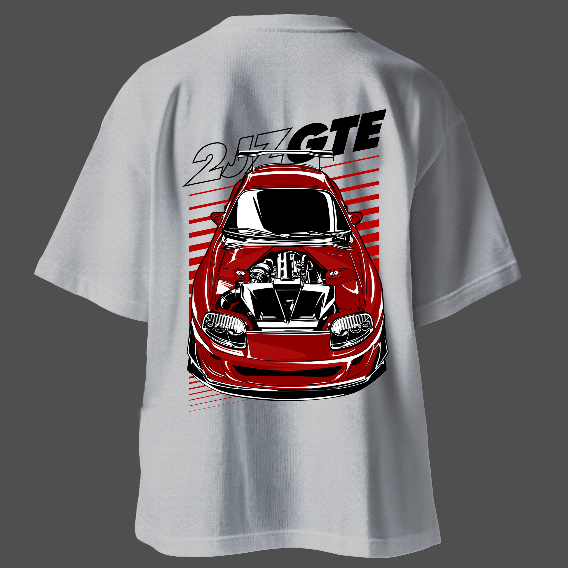 GT Supra T-Shirt | Oversized Tee | Urban Streetwear - Mythic Wear
