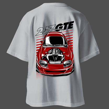 GT Supra T-Shirt | Oversized Tee | Urban Streetwear - Mythic Wear