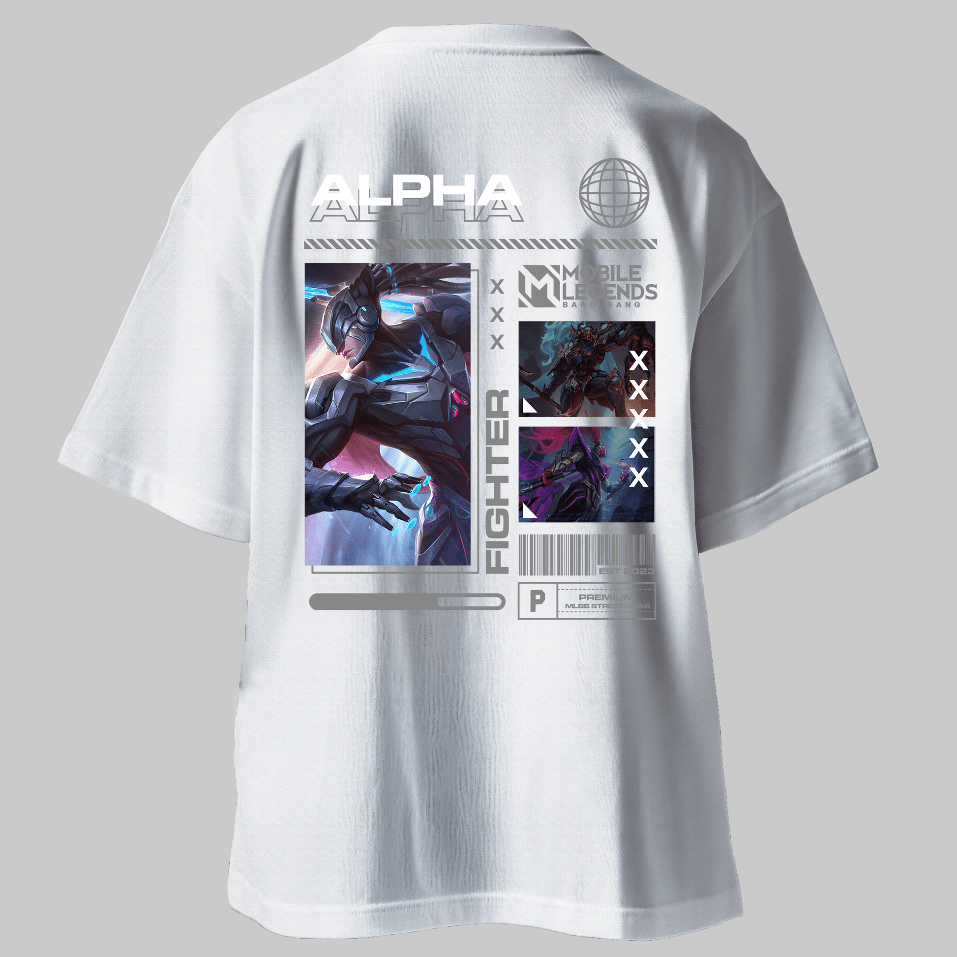 Mobile Legends Alpha Fighter Oversized T-Shirt - Mythic Wear