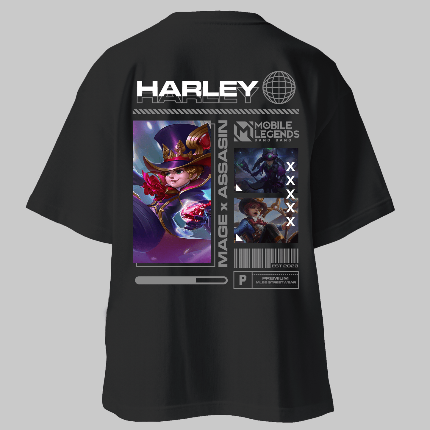 Mobile Legends Harley Mage Oversized T-Shirt - Mythic Wear