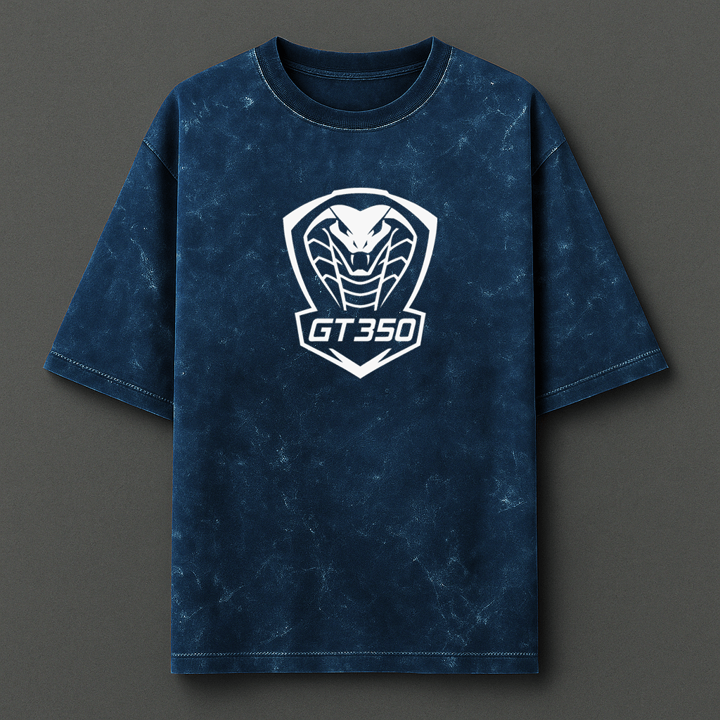 Shelby GT350 Mustang Acid Wash T-Shirt - Mythic Wear