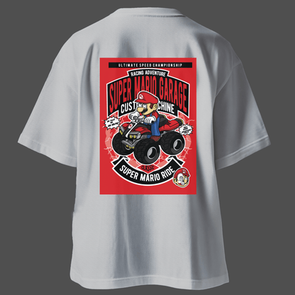 Super Mario Oversized Graphic T-Shirt | Urban Streetwear - Mythic Wear