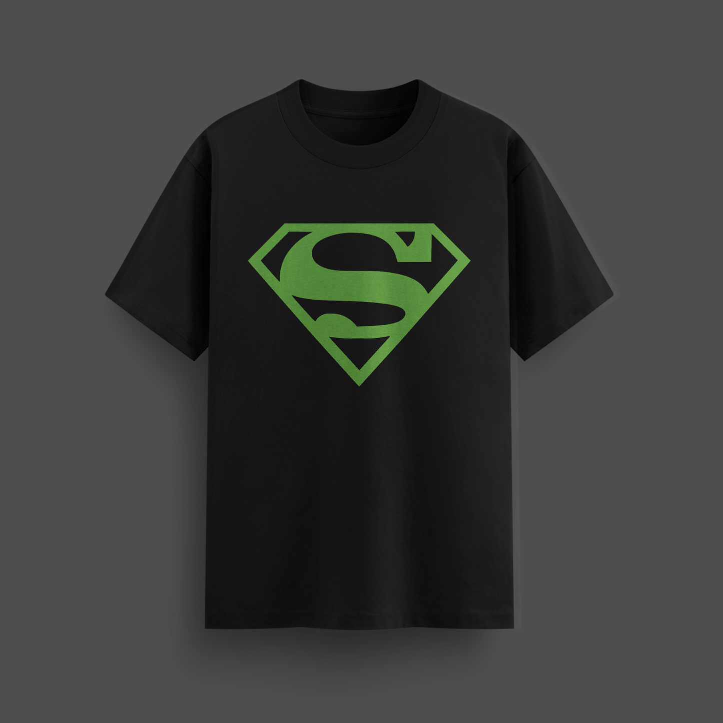Superman Oversized T-Shirt | Glow - in - the - Dark | Urban Streetwear - Mythic Wear
