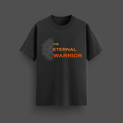 The Eternal Warrior Terry Oversized T-Shirt | Lord Parshuram Inspired | Mythicwear - Mythic Wear