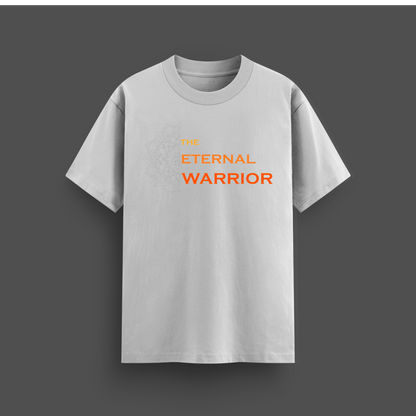 The Eternal Warrior Terry Oversized T-Shirt | Lord Parshuram Inspired | Mythicwear - Mythic Wear